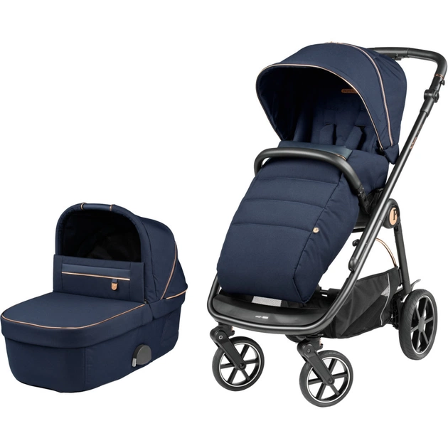 Коляска Peg-Perego 2 в 1 Veloce Blue Shine (PACK-VEL2100000007) - изображение 1