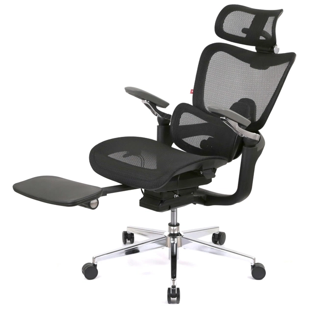 Офісне крісло Аклас Петрос R-SR Чорний (Чорний) (00158585) - зображення 7