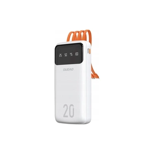 Батарея універсальна Dudao K6Pro+ 20000mAh 10W with USB-C/Lightning/MicroUSB/USB-A cables (6977196682409) зображення 1