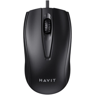 Мишка Havit HV-MS871 USB Black (6939119015671) зображення 1