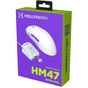 Мышь беспроводная Hator Hellyberry HM47 Wireless White/Violet (HM47_white_violet) - уменьшенное изображение 1