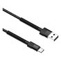 Дата кабель USB 2.0 AM to USB-C 1.0m 2.4А black ColorWay (CW-CBUC063-BK) - зменшене зображення 4