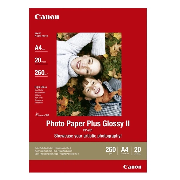 Фотопапір Canon A4 Photo Paper Plus Glossy (2311B019) - зображення 1