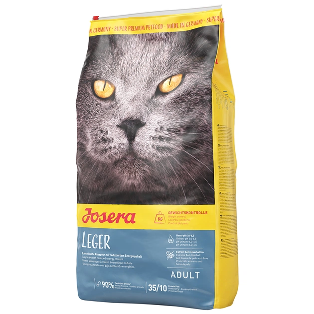 Сухой корм для кошек Josera Leger 10 кг (4032254749479) - изображение 1