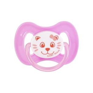 Пустушка Baby Team силіконова вишнеподібної форми 0+ міс (3003_рожевий) зображення 1