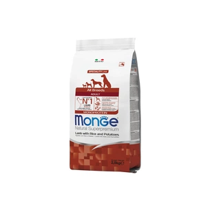 Сухий корм для собак Monge Dog All breeds Adult зі смаком ягняти та рису 2.5 кг (8009470011310) зображення 1