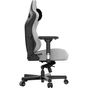 Крісло ігрове Anda Seat Kaiser 3 Fabric Size XL Grey (AD12YDC-XL-01-G-PV/F) - зменшене зображення 4