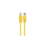 Патч-корд Cablexpert 0.25м UTP cat 6 CCA yellow (PP6U-0.25M/Y) - уменьшенное изображение 1