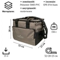 Термосумка Tribe Cooler 15 L brown (T-IF-0010-brown) - уменьшенное изображение 12