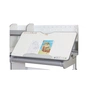 Парта Mealux Hamilton Multicolor Grey (BD-680 W/G MC+G з полицею) - зменшене зображення 8