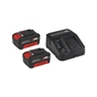 Акумулятор до електроінструменту Einhell 18V 2x3.0Ah Starter-Kit, PXC + ЗП (4512098) - зменшене зображення 1