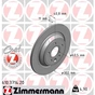Гальмівний диск ZIMMERMANN 610.3714.20 - зменшене зображення 1