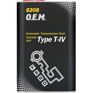 Трансмісійна олива Mannol 8208 O.E.M. TYPE T-IV AUTOMATIC SPECIAL 1л (MN8208-1ME) зображення 1