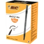 Ручка масляна Bic Round Stic, чорна (bc9205681) - зменшене зображення 2