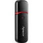 USB флеш накопичувач Apacer 32GB AH333 black USB 2.0 (AP32GAH333B-1) - зменшене зображення 3