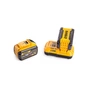 Міксер будівельний DeWALT 54В XR FLEXVOLT, 2 АКБ + ЗП, кейс (DCD240X2) - зменшене зображення 3