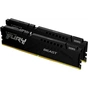 Модуль пам'яті для комп'ютера DDR5 64GB (2x32GB) 6000 MHz Beast Black EXPO Kingston Fury (ex.HyperX) (KF560C36BBEK2-64) - зменшене зображення 1