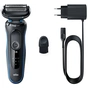 Електробритва Braun Series 5 51-B1000s BLACK / BLUE - зменшене зображення 1