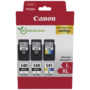 Картридж Canon PG-540 Multipack PG-540L*2/CL-541XL 2xBK, Color (5224B017) зображення 1