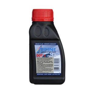 Гальмівна рідина Alpine Brake Fluid DOT 4 0,25л (1107-025) зображення 1