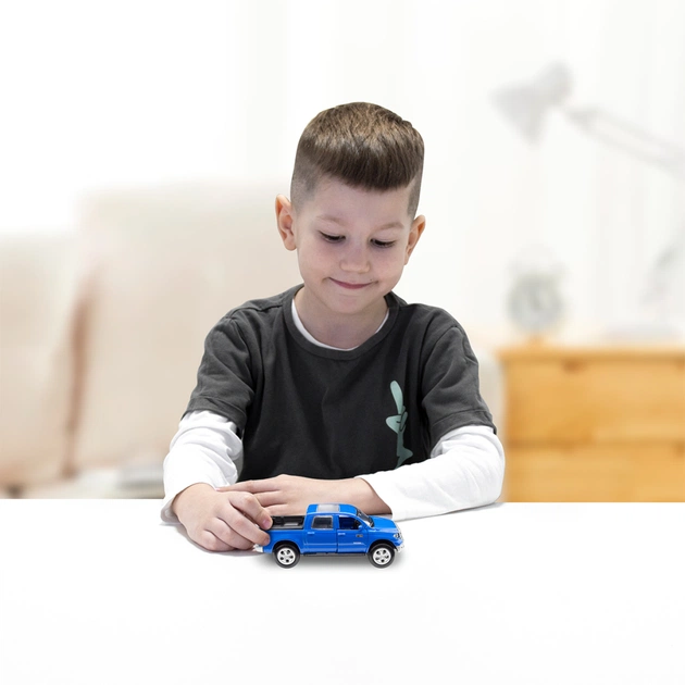 Машина TechnoDrive Toyota Tundra синий (KM250421) - изображение 11