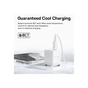 Зарядний пристрій Baseus Palm Fast Charger C+U 20W moon white (P10111608213-00) - зменшене зображення 7