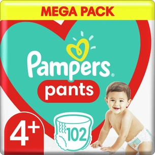 Підгузки Pampers трусики Pants Maxi Розмір 4+ (9-15 кг) 102 шт. (8006540069479) зображення 1