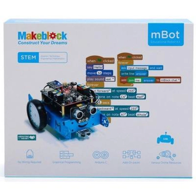 Робот Makeblock mBot v1.1 BT Blue (09.00.53) - picture 8