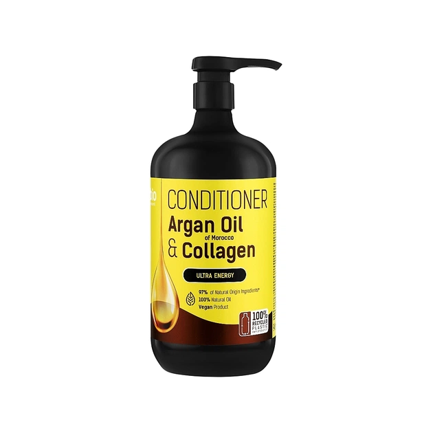 Кондиціонер для волосся Bio Naturell Argan Oil of Morocco & Collagen Ультраенергія 946 мл (8588006041279) - зображення 1