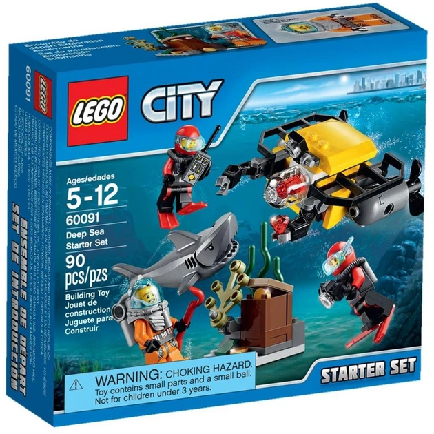 Конструктор LEGO City SupplementaryДослідження морських глибин (60091) - изображение 1