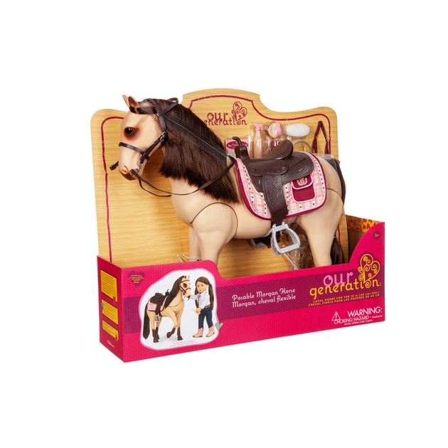 Аксесуар до ляльки Our Generation Конь Чемпион с аксессуарами 50 см (BD38146A1Z) - picture 15
