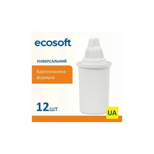Картридж для фильтра кувшина Ecosoft 02054 К-т для глечиків універсальний 12шт 1 (4820056802054) изображение 1