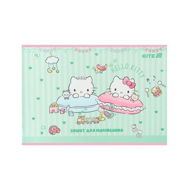 Альбом для малювання Kite Hello Kitty, 12 аркушів (HK25-241-1) - picture 7