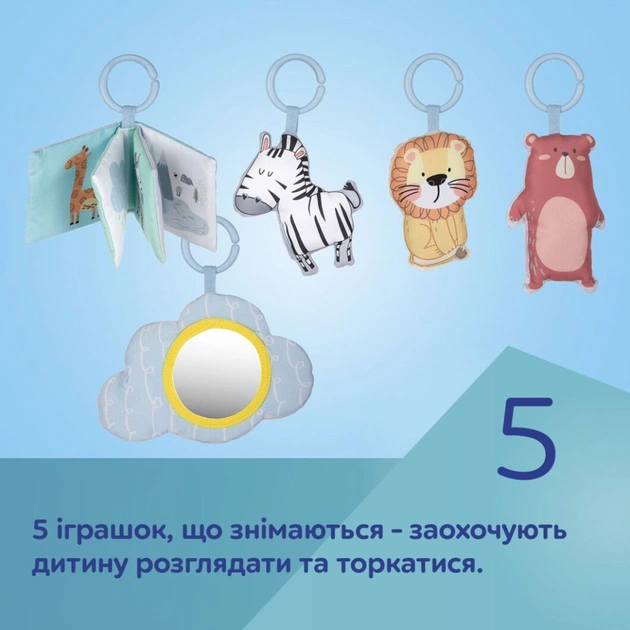 Дитячий килимок Canpol 0 Safari - сірий (81/100) - picture 12