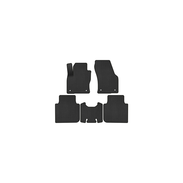 Коврик в салон EVAtech Skoda Kodiaq (7 seats) 2016-2021 SUV EU (SK3721CR5AV4RBB) - изображение 1