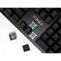 Клавіатура Vinga KBGM160 LED Outemu Blue USB Black (KBGM160 Black) - зменшене зображення 9