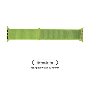 Ремінець до смарт-годинника Armorstandart Nylon Band для Apple Watch 49/46/45/44/42 (Series 1-3) Light Green (ARM57858) зображення 1