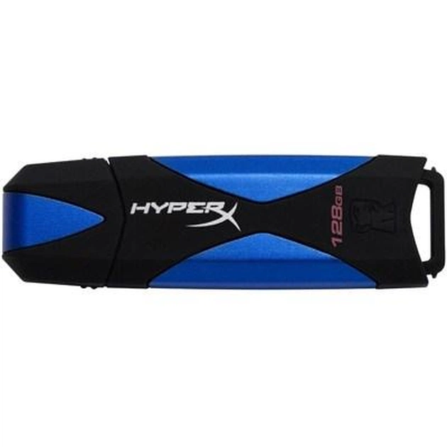 USB флеш накопичувач Kingston 128Gb DataTraveler HyperX30 (DTHX30/128GB) - изображение 1