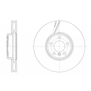 Гальмівний диск REMSA 61552.10 зображення 1