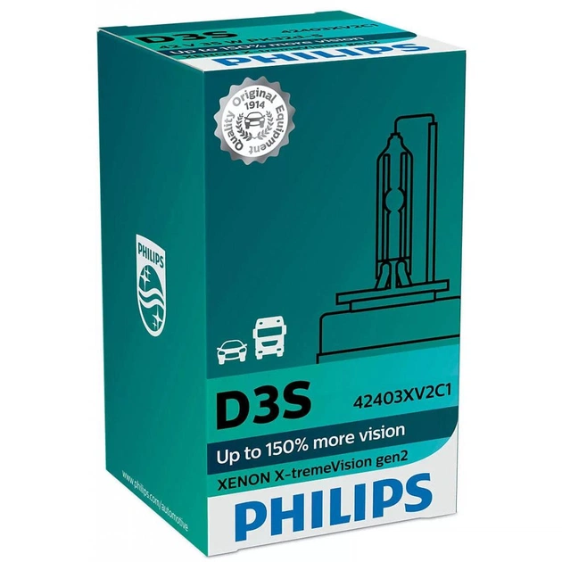 Автолампа Philips ксенонова (42403 XV2 C1) - зображення 1