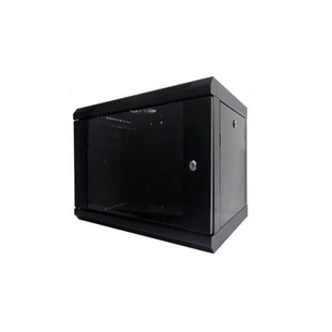 Шафа настінна Hypernet 9U 19" 600x350 (WMNC-35-9U-FLAT-AC-BLACK) зображення 1