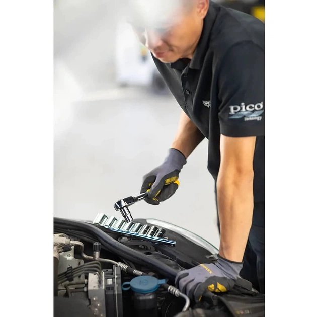 Набір торцевих головок Stanley торцевих 1/4" 10 шт, з тріскачкою (STMT82666-0) - picture 8