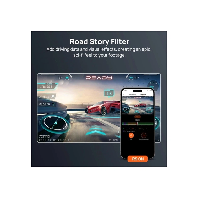 Відеореєстратор Xiaomi 70mai Dash Cam 4K A800SE (1182549) - зображення 13