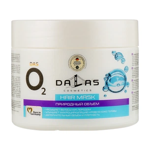 Маска для волосся Dalas DAS O2 Природний об'єм 300 мл (4260637723819) зображення 1