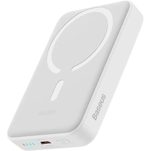 Батарея універсальна Baseus Magnetic Mini 10000mAh 30W, White (PPCX110002\PPCXM1030) (P10022105212-01) зображення 1