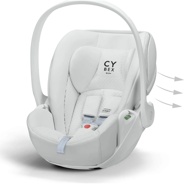 Автокрісло Cybex Cloud T i-Size Urban Mobility White (524000711) - зображення 1