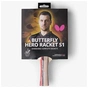 Ракетка для настольного тенниса Butterfly HERO Racket S1 Timo Boll (6251710002) (932284) - уменьшенное изображение 1