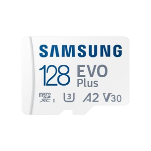 Карта пам'яті Samsung 128GB microSD class 10 UHS-I U3 V30 A2 EVO Plus (MB-MC128SA/EU) зображення 1