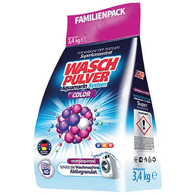 Пральний порошок Wasch Pulver Color 3.4 кг (4260418932348) - изображение 1