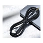 Кабель мультимедійний AUX USB-C to TRS Audio 3.5mm M/M DAC Chip 96kHz 1.0m black Choetech (AUX006) - зменшене зображення 2